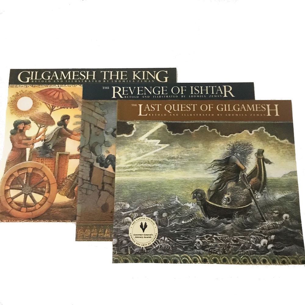 NWT GILGAMESH THE KING 3 BOOK SET FOR KIDS